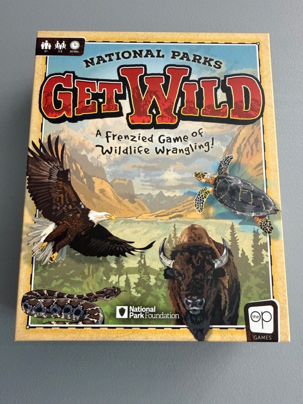 National Parks Get Wild Board Game